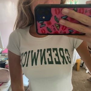 Brandy Melville Greenwich babytee